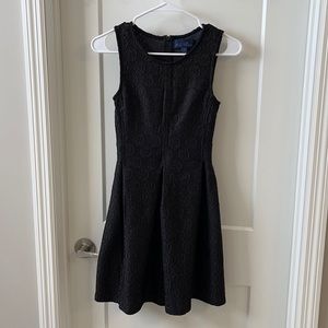 Black with gold sparkle stitching